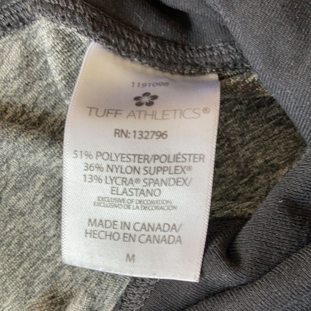 Tuff Athletics camo print leggings black and grey - Picture 5 of 5